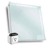 Pannello riscaldatore intelligente - Si abbina all'app EW - Riscaldatore a convezione da 400 W - for stanze di 120 piedi quadrati - 120 V Protezione dal surriscaldamento(D - WiFi Plugin Stat)