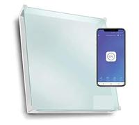 Pannello riscaldatore intelligente - Si abbina all'app EW - Riscaldatore a convezione da 400 W - for stanze di 120 piedi quadrati - 120 V Protezione dal surriscaldamento(Ss Heat Guard - WiFi)