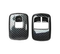 Pannello Rivestimento Console Per Benz Per Smart 453 Fortwo Forfour 2015+ Auto Copertura In Fibra Di Carbonio Per Pulsante Di Alzacristalli Adesivo Accessori