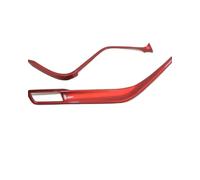 Pannello Rivestimento Console Per Camry XV70 2018 2019 2020 2021 2022 LHD Copertura Del Vano Portaoggetti Auto Consolle Di Controllo Pannello GPS Cruscotto Rilevatore Finiture(LHD red)