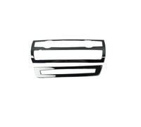 Pannello Rivestimento Console Per X5 E70 Per X6 E71 2008-2014 Aria Condizionata Volume Cornice CD Decorazione Copertura Modanatura Acciaio Inox