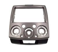 Pannello Rivestimento Radio Doppio DIN Per Mazda BT50 2006 2007 2008 2009 2010 2011 Connettore Cablaggio ISO Pannello controllo