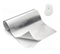 Pannello Scudo Termico In Alluminio, Pellicola Protettiva Termica Autoadesiva in Fibra di Vetro Pratico Foglio Paracalore Termo Isolante Adesivo per Tubo Scarico Auto Moto, 30x300 cm