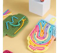 Pannello sensoriale a tema gelato, giocattolo busy board per bambini, giocattolo sensoriale multifunzionale, ideale come regalo per Natale, Capodanno, compleanni, mini giocattolo per sviluppare le abi