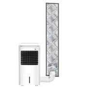 Pannello sigillante per finestra per condizionatore d'aria portatile | Pannello AC con ventilazione e protezione solare per finestra di appartamento, porta scorrevole, tubo di scarico, noleggio