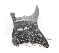 Pannello Singolo Singolo Doppio Con Gruppo Circuito Pickup Pannello SSH Set Completo Di Pickup Pick-up Con Regolazione 2T1V (Color : Bk)