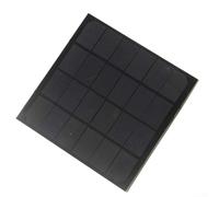 Pannello solare 10W 6V con filo elettronico ottimizzato per una ricarica efficiente in ambienti esterni