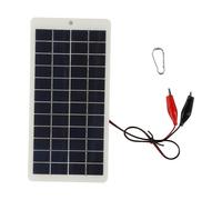 Pannello Solare 10W con Clip Adatto per Interni ed Esterni per Ricarica