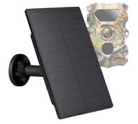 Pannello solare 12V/1A 6V/2A con batteria al litio ricaricabile integrata da 4000mAh IP66, accessorio da caccia compatibile con telecamere da gioco di caccia o mangiatoia per cervi
