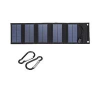 Pannello solare 15/20W 5V Campeggio esterno Escursionismo Pannelli solari USB pieghevoli Caricatore portatile for batteria ricaricabile for telefono cellulare Efficiente Affidabile(15W 5V)