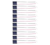 Pannello solare 1V 85MA Colle gocciolanti Piastra con Filo Pannello Solare Policristallino Silicon Board per Auto Giocattolo Uso con Filo