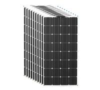 Pannello Solare 20 * 100w 12v Pannelli Solari Flessibili For Carica Batteria Pieghevole For Di Pannelli Solari Sul Tetto Del'auto Domestica Conversione Efficiente