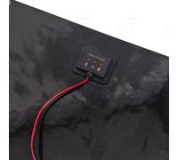 Pannello Solare 20W 12V Ricarica Ricarica Esterno Meccanismo di Sicurezza Integr