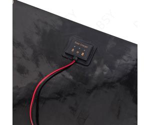 Pannello Solare 20W 12V Ricarica Ricarica Esterno Meccanismo di Sicurezza Integr