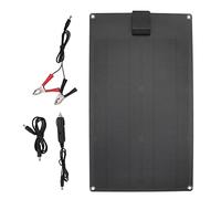 Pannello solare 20W, portatile pieghevole, 18V DC e USB 5V - Ricarica rapida con vetro temperato resistente agli agenti atmosferici per auto, moto, barche