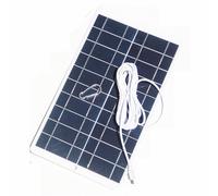Pannello Solare 29x16cm Uscita 8W per Telecamere di Sicurezza Campanelli e Luci