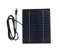 Pannello solare 2W 12V con pannello di ricarica solare del caricatore solare di tipo C per telecamera di sicurezza della batteria ricaricabile