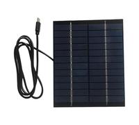 Pannello solare 2W 12V per caricatore Tipo C Telecamera di sicurezza | Fornisce energia solare continua per telecamere di sicurezza esterne da 12 V e dispositivi elettronici.