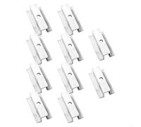 Pannello solare 3 5MM morsetto centrale PV con struttura in lega di alluminio per telaio per altezza 2550 mm, progettato per un fissaggio affidabile del modulo solare e un posizionamento ottimale (80