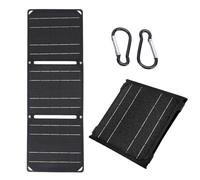 Pannello solare, 30W/40W 5V Pannello solare portatile for esterni potente PD 20W QC 3.0 5V 9V 12V Caricabatterie for telefono cellulare pieghevole Pannello batteria ETFE for telefoni cellulari(Black,4