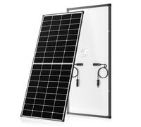 Pannello solare 350 W, modulo solare N 12 V, tecnologia BC, completamente nero, monocristallino fotovoltaico da 350 Watt, modulo PV per batterie, barca, camper, impianto elettrico da balcone
