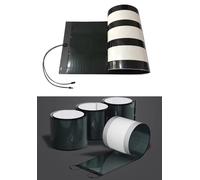 Pannello Solare 360° Flessibile Cigs Pannello Solare Barca Camper Tetto Balco...