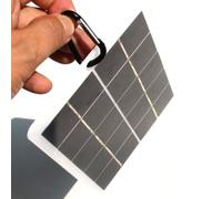 Pannello Solare 3W 5V per Ricarica Power Bank Telefoni durante Escursioni o per