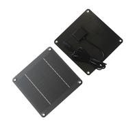 Pannello Solare 4W Monocristallino 12V per Luci Giardino e Applicazioni Bassa Po