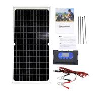 Pannello Solare 5V 12V 18V Uscita 17W Pannello Monocristallino Protezione Umidit