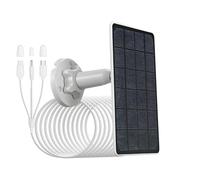 Pannello solare 5V-3W per telecamera Reolink Argus3/3Pro/PT Altru/2/2E/Eco/Pro/PT, conn Mos/Type-C/DC3513, impermeabile IP65, cavo ricarica 3m