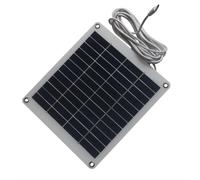 Pannello Solare 5W 12V per Telecamere di Sicurezza con Connettore Tipo C e Clip