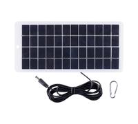 Pannello Solare 5W Con Interfaccia DC Compatibile Per 3 7V Per Luci Giardino