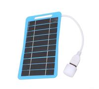 Pannello solare 5W5V, caricatore portatile impermeabile all'aperto del pannello solare dell'uscita USB per i viaggi e le attività all'aperto