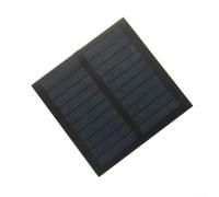 Pannello Solare 60x60mm 0.45W 5V PET Piccola Cellula per Luci Giardino Alimentazione 3.7V a 5V Uso Esterno
