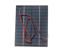 Pannello solare 6V/12V 5.2W/5W Colle Gocciolanti Piastra con Sistemi di Filo Modulo per Scienza e Tecnologia Prodotti Durevole Pannello Epossidico