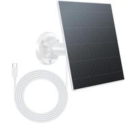 Pannello Solare 6W per Telecamere di Sicurezza a Batteria da Esterno 6W 1-Pack