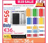 Pannello solare 90w 180W 18V Massimo 95W 190W Kit di alimentazione flessibile per sistema di rivestimento in pellicola anticorrosione ETFE