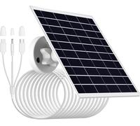 PANNELLO SOLARE 9W 5V PER TELECAMERA DI SICUREZZA RICARICA 3 IN 1 ENERGIA SOLARE