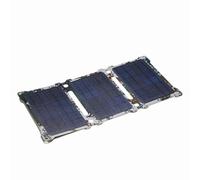 Pannello solare ALLPOWERS ETFE 5V 21W, caricatore solare portatile USB a 2 porte (5V/2,4A MAX) per caricare dispositivi USB -iPhone Android GoPro Neve Camouflage