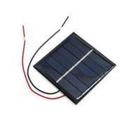 Pannello solare cella con filo 2-3V 100mA piccolo modulo Polysilicon Board ricarica portatile