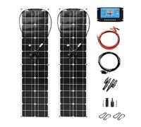 Pannello solare Cella solare flessibile, sistema di alimentazione | For sistemi off-grid, roulotte, camper, barche, tetti, superfici irregolari(2*400W)