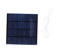 Pannello Solare da 1,5 W 6V | Conversione del 19% ad Alta efficienza per progetti scientifici Fai -da -Te/Illuminazione Domestica/Pompe solari | Caricatore Polysilicon,