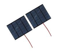 Pannello solare da 1,5 W con filo per illuminazione domestica fai da te e piccoli elettrodomestici modulo policristallino compatto 6V per uso esterno interno