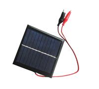 Pannello Solare Da 1 W, Cella Epossidica Policristallina + Clip Per Caricare La