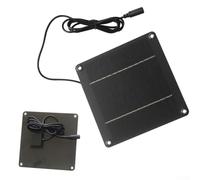 Pannello solare da 12 V, monocristallino da 4 W, per luci da giardino e dispositivi a bassa potenza, resistente alle intemperie ed efficiente per sentieri e capannoni