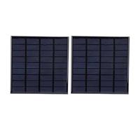 Pannello solare da 2 W Modulo caricatore solare epossidico polisilicone ad alta efficienza con cavo da 100 cm per giocattoli solari Progetti fai da te Illuminazione esterna