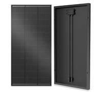 Pannello solare da 200 W, modulo solare monocristallino ad alta efficienza, modulo fotovoltaico 12V/24V ideale per centrale elettrica da balcone, camper, casetta da giardino, barca