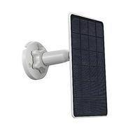 Pannello solare da 3 W per telecamera di sicurezza con micorUSB/Type-C/DC3513 Tre tipi di connettori, impermeabile IP65, cavo di ricarica da 3 m, compatibile con R'eolink argus3/3pro di più
