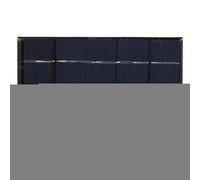 Pannello solare da 5 W, modulo di ricarica pieghevole, design impermeabile con conversione rapida 'energia che supporta l'alimentazione continua della batteria, migliora la sicurezza della