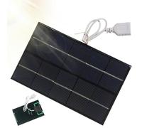 Pannello Solare Da 5 W - Pannello Solare Per Fotocamera Compatibile Con Ring Stick Up Cam | USB Pieghevole Da 5 W Per Fotocamere | Adattatore Porta USB Ad Alte Prestazioni Resistente All'acqua A Ricar